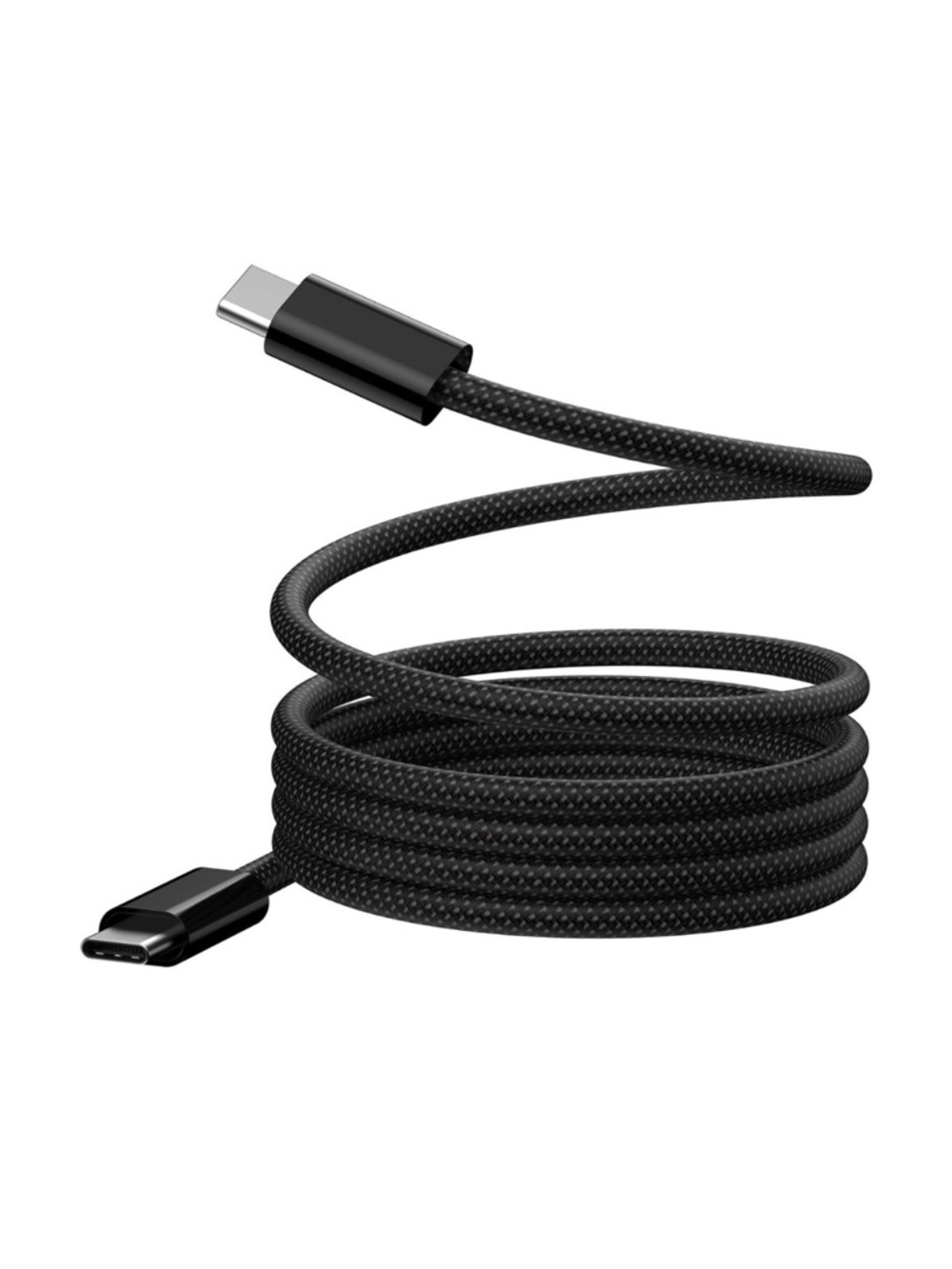 💞 New Black Braided 39inch USB-C to USB-C Charging & Data Cable